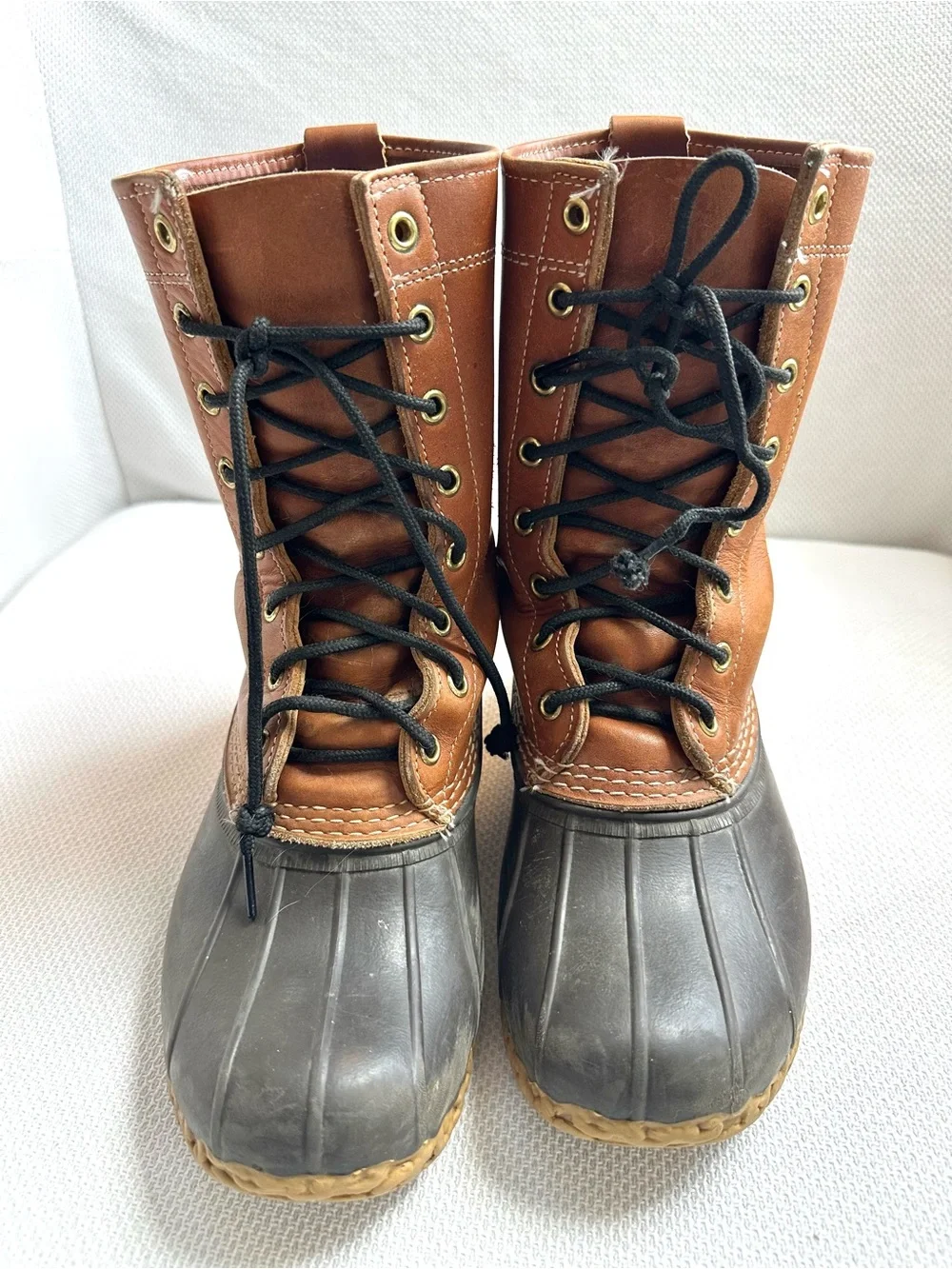 Vintage LL Bean Duck Boots 8